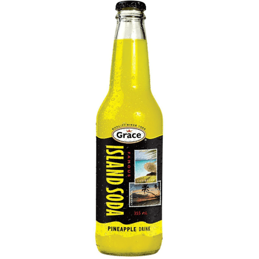 GRACE ISLAND SODA PINEAPPLE 355ML