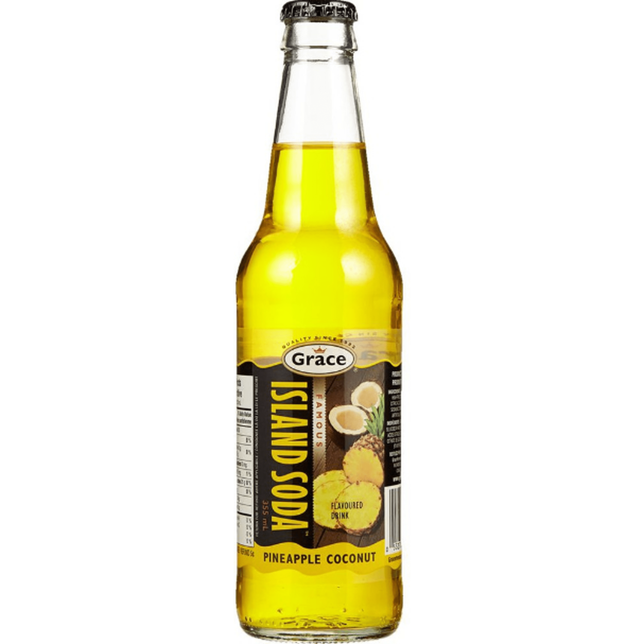 GRACE ISLAND SODA PINE/COCONUT 355ML