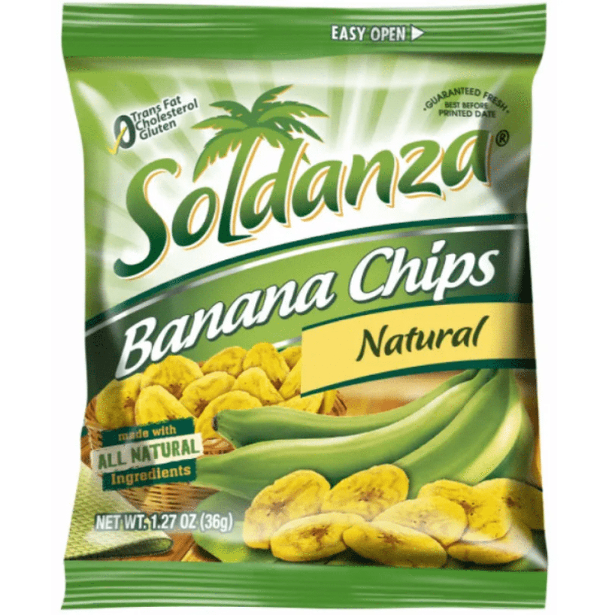 SOLDANZA BANANA CHIPS 36G