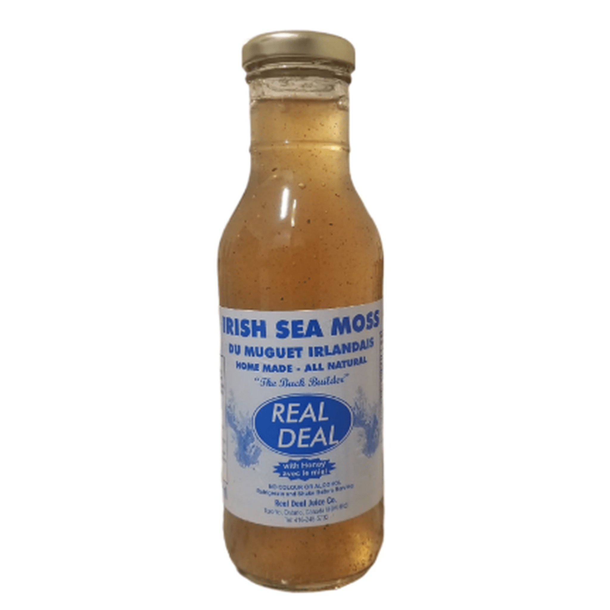 REAL DEAL IRISH MOSS W/HONEY 355ML