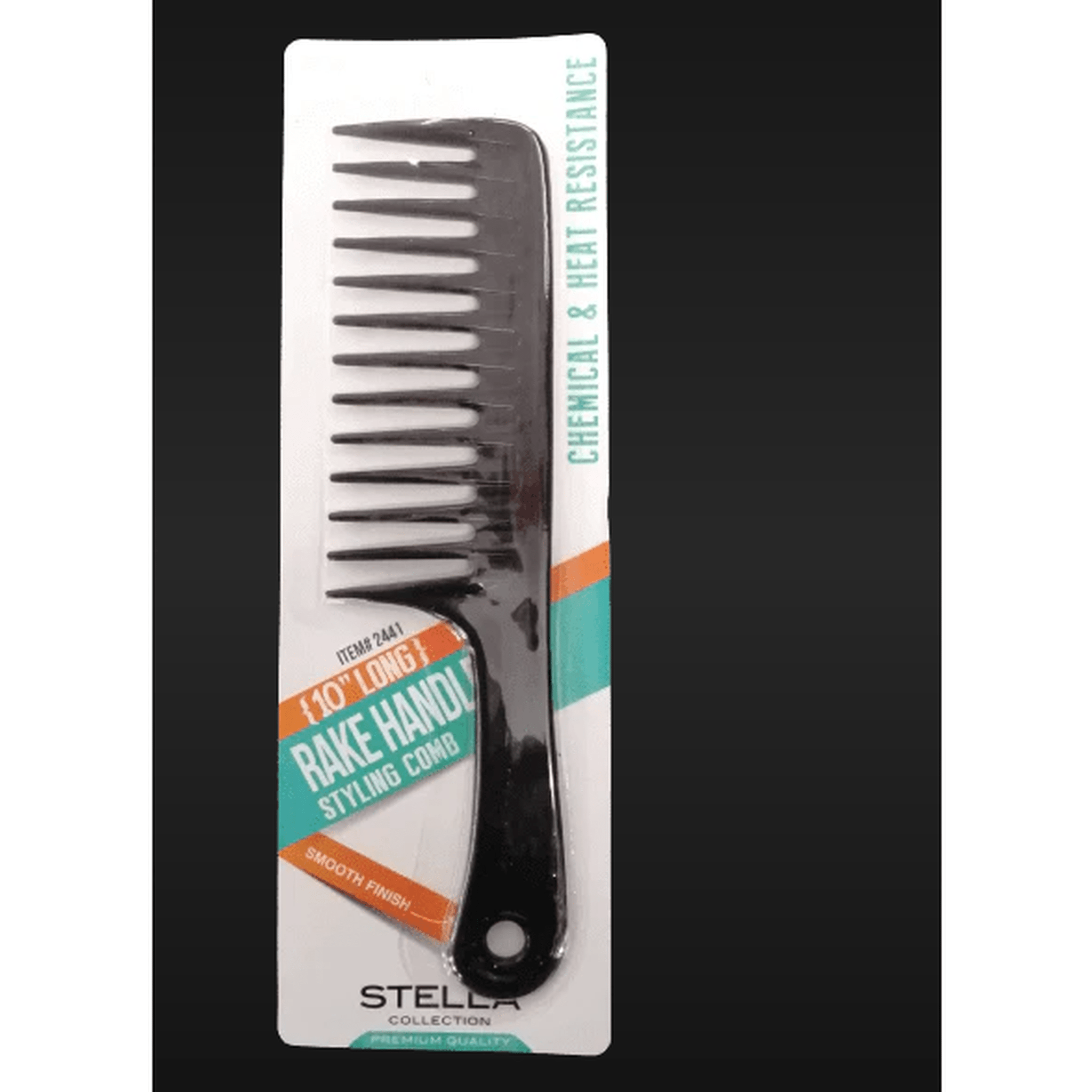 10 RAKE HANDLE STYLING COMB