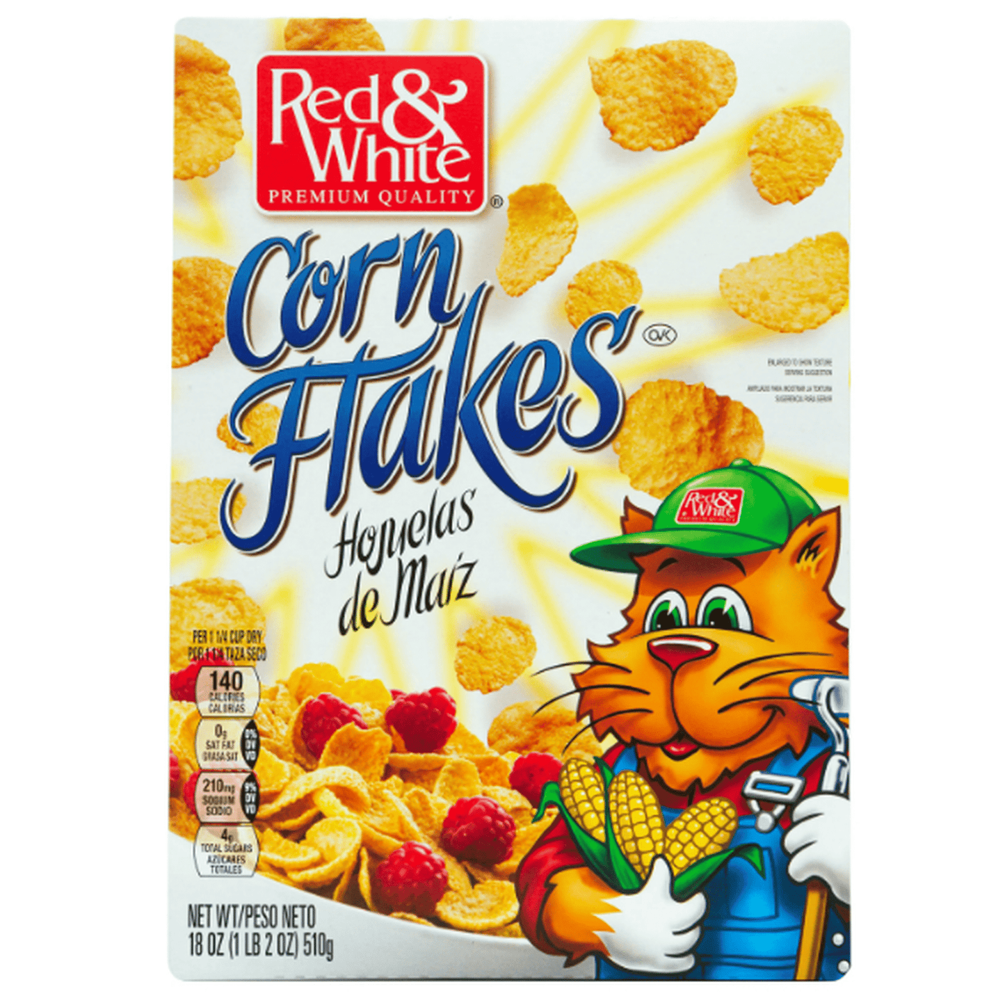 RED&WHITE CORN FLAKES 510G