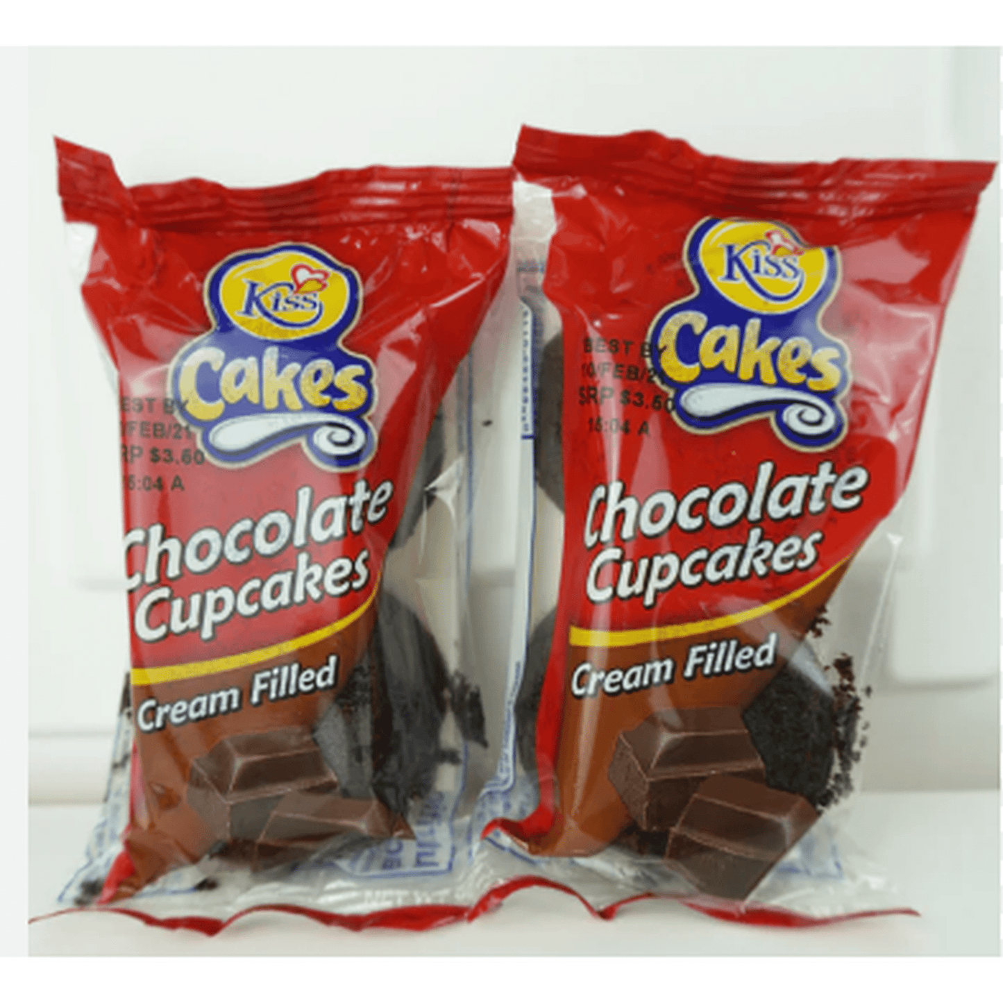 KISS CUPCAKES CHOCOLATE 60G