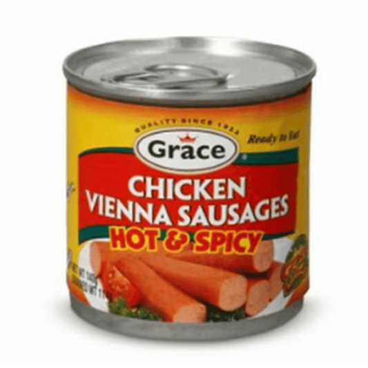 GRACE SAUSAGE HOT & SPICY 140G