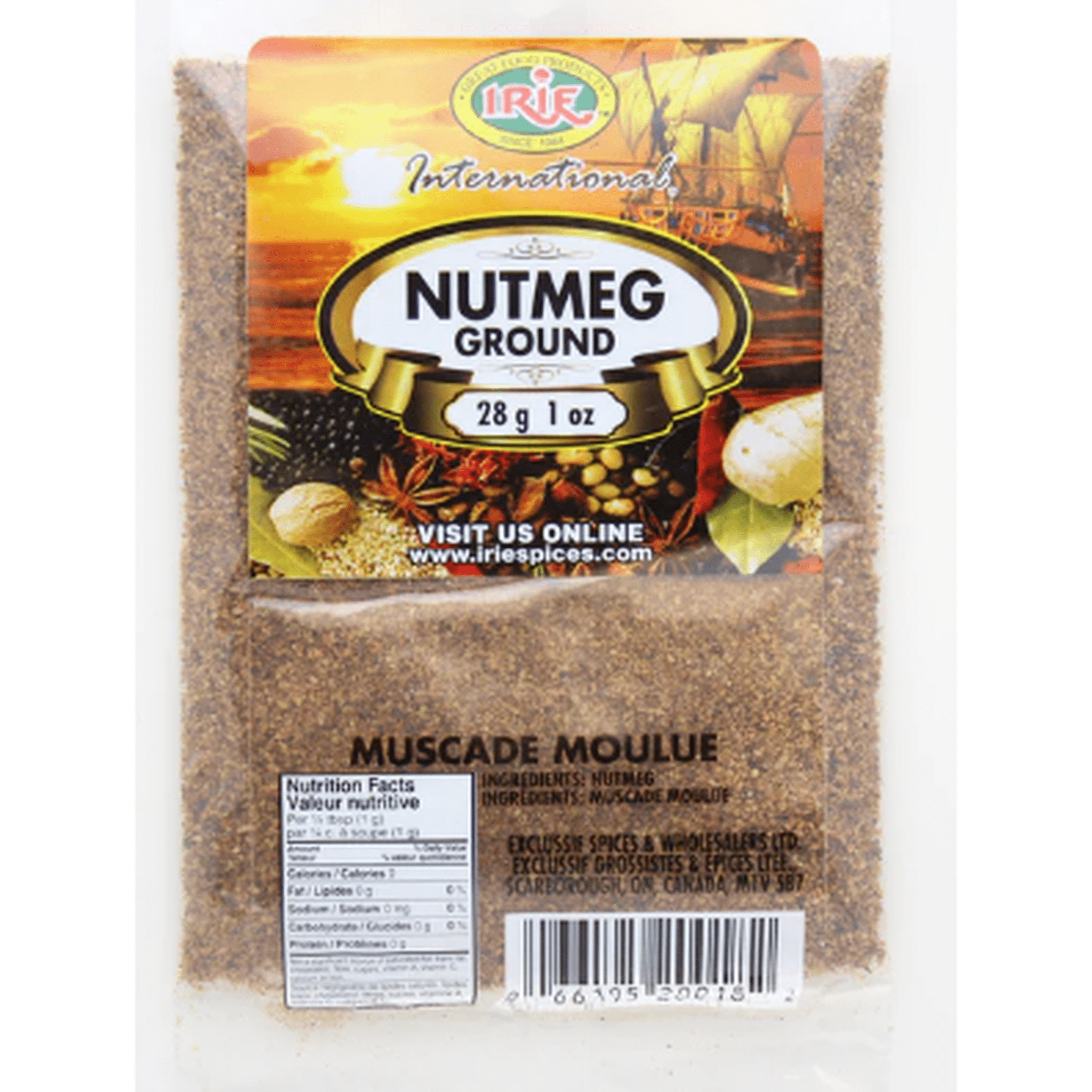 IRIE NUTMEG GRD 28G