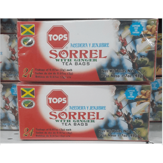 TOPS SORREL & GIN TEA BAGS