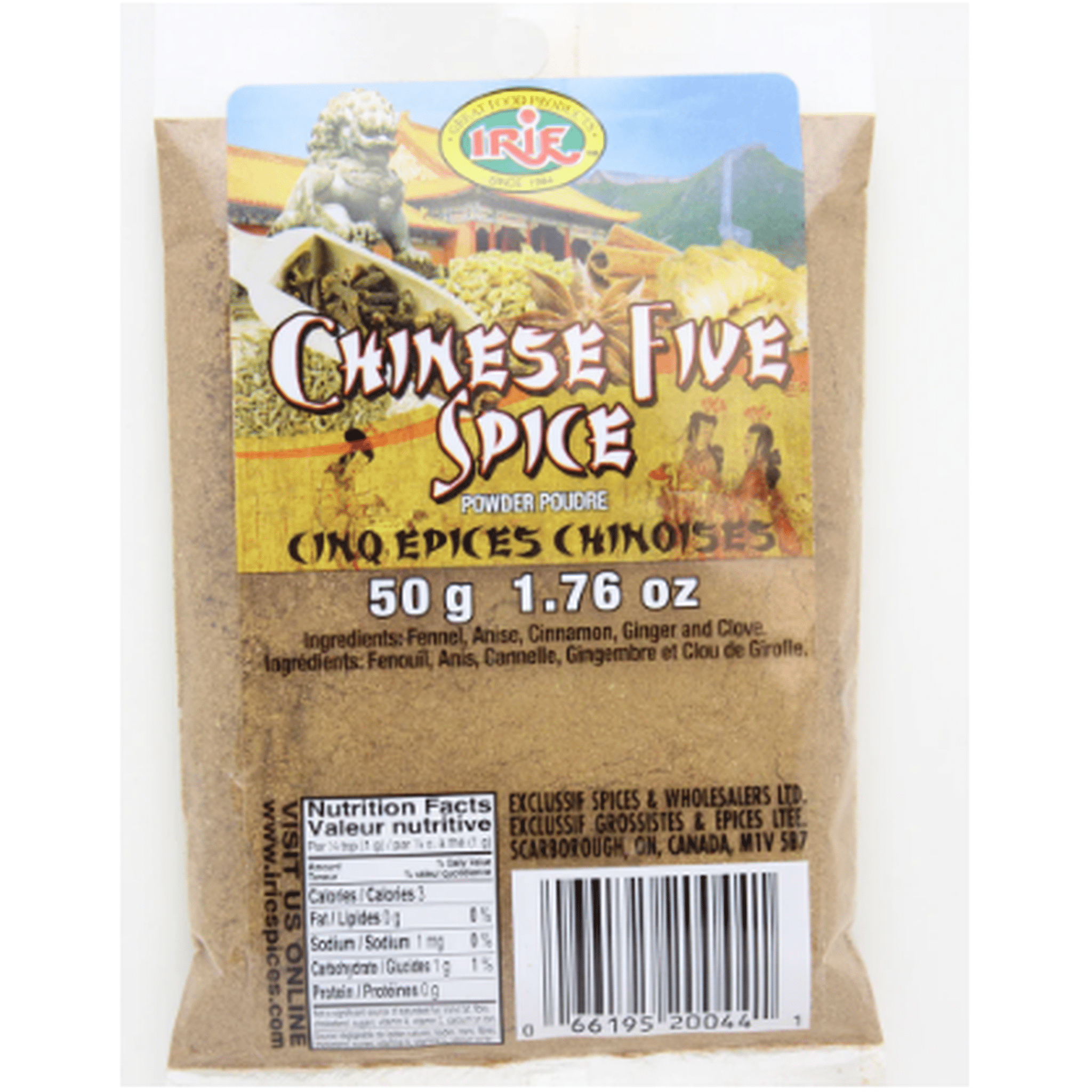 IRIE CHINESE 5 SPICE 50G