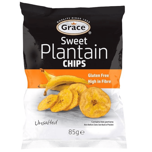 GRACE SWEET PLANTAIN CHIPS 85G