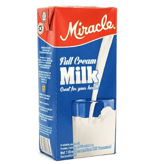 MIRACLE FULL CREAM MILK 1L