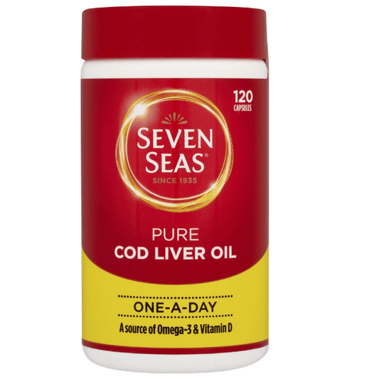 SEVEN SEAS COD LIVER OIL 120CT