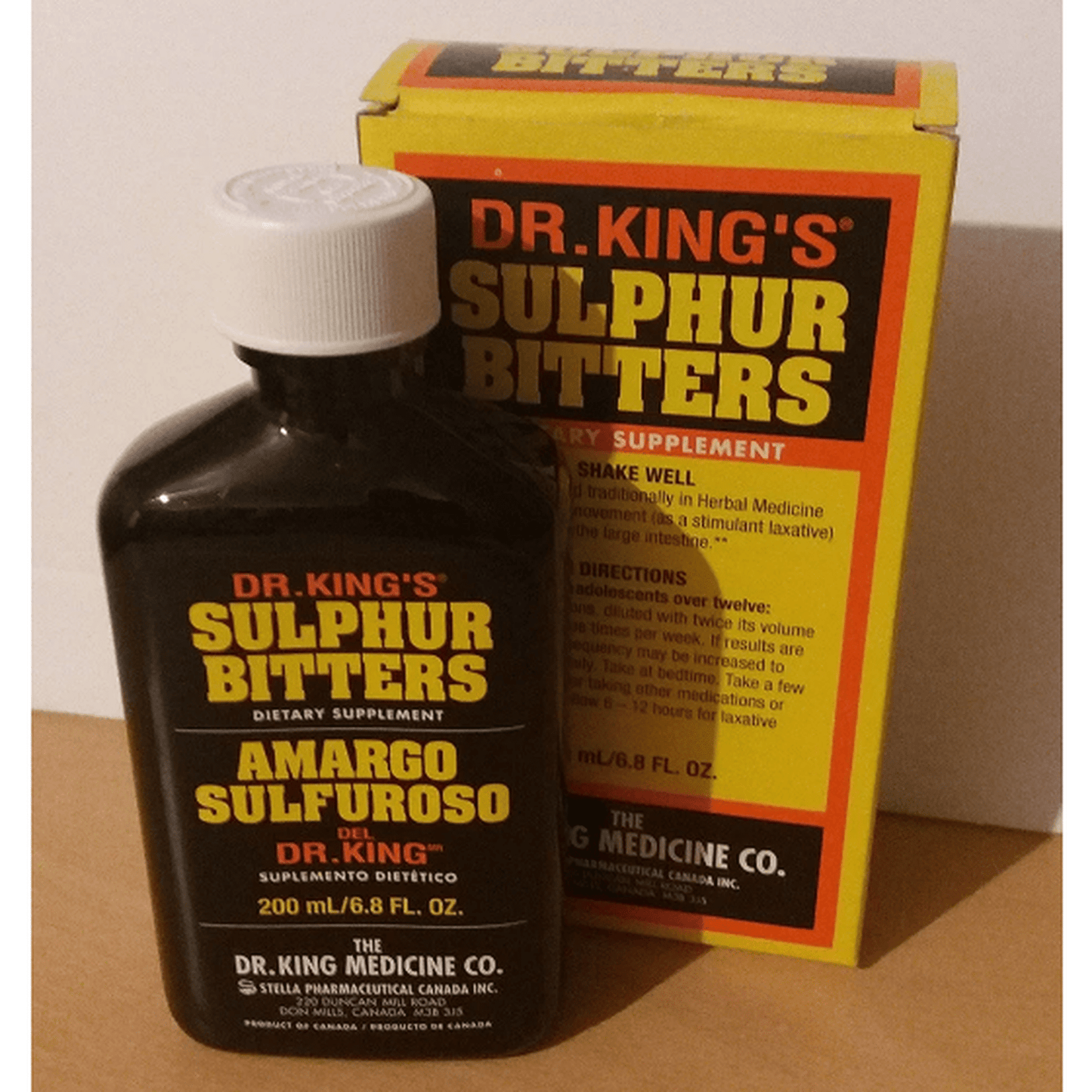 DR KINGS SULPHUR BITTERS 200ML