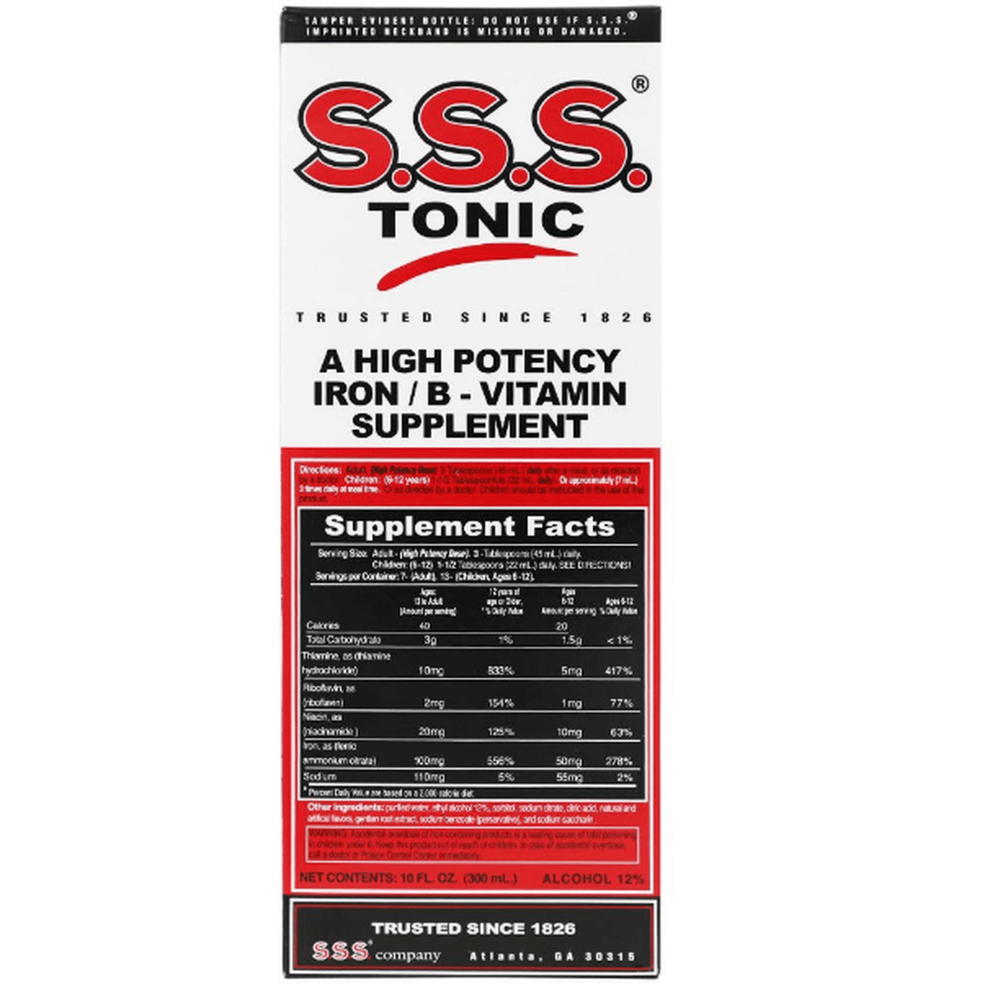 SSS TONIC 300ML