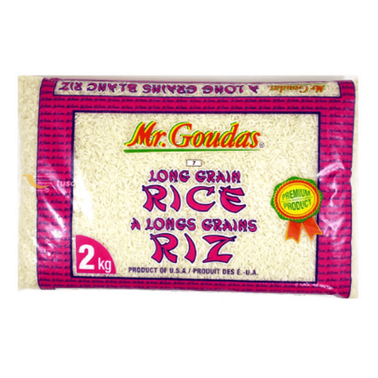 MR GOUDAS WHITE RICE 2KG