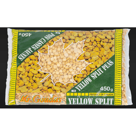 MR GOUDAS SPLIT PEAS 450G