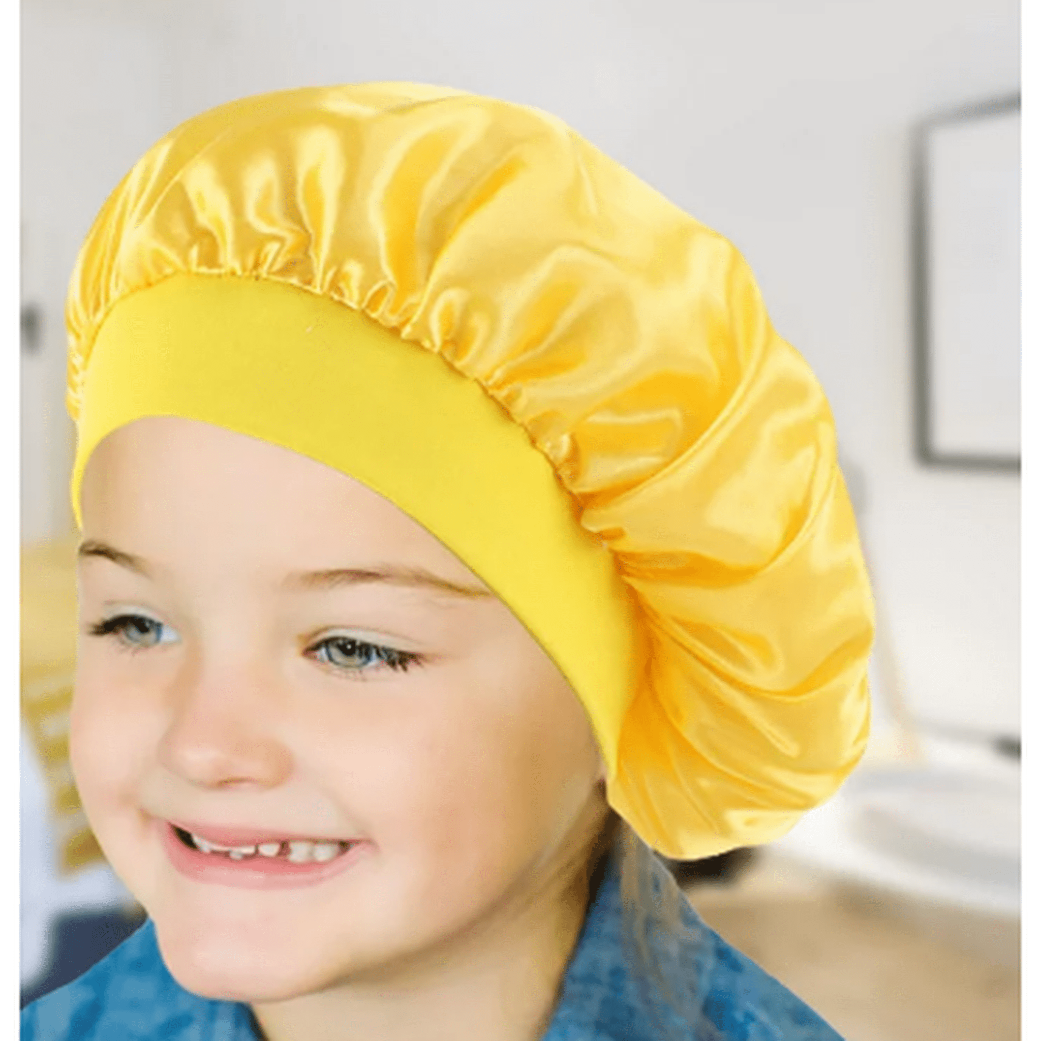 CHILDRENS BONNET YELLOW