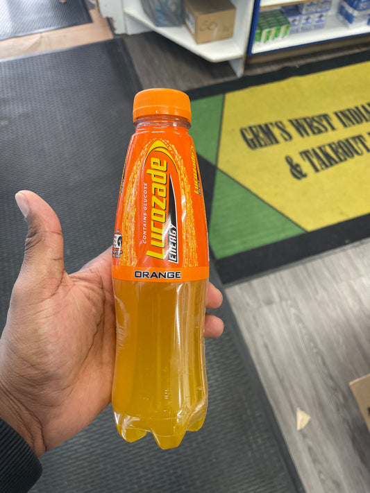 ORANGE LUCOZADE 380ML