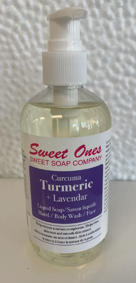 SWEET ONES TUMERIC & LAV LIQ SOAP