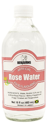 BENJAMINS ROSE WATER 480ML