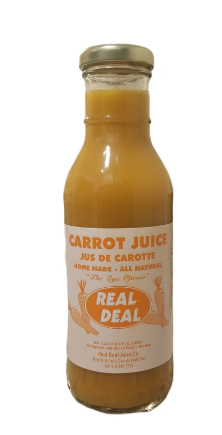 REAL DEAL CARROT JUICE 355ML