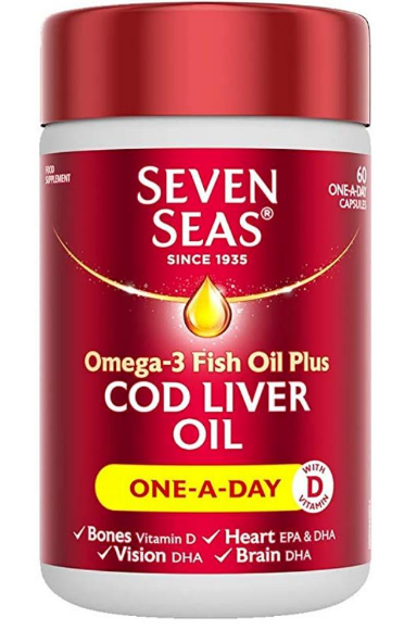 SEVEN SEA COD LIVER OIL 60C