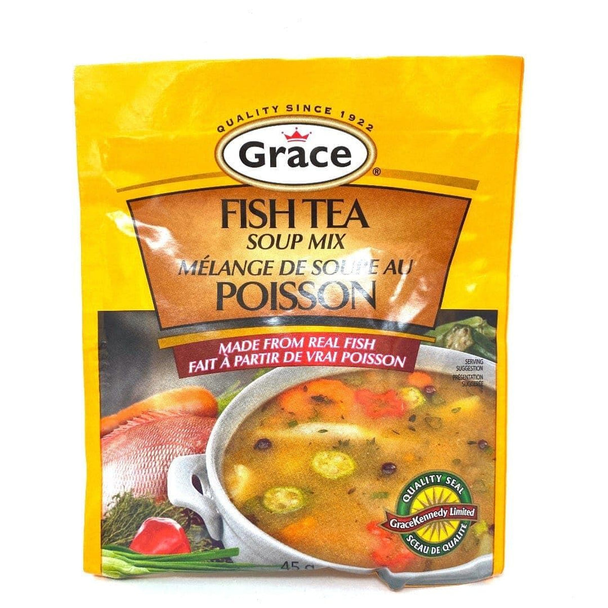 Fish Tea Packet Grace Fish Tea Soup Mix 45G – GEM'S GROCERY